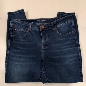 Maurices Women's Deep Indigo Skinny Jeans